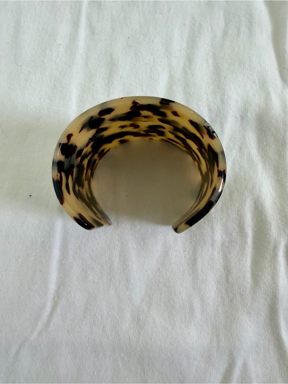 Tortoiseshell Hair Cuff - Brown Patterned Hair Accessory